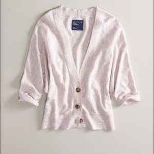 American Eagle striped dolman sleeve cardigan